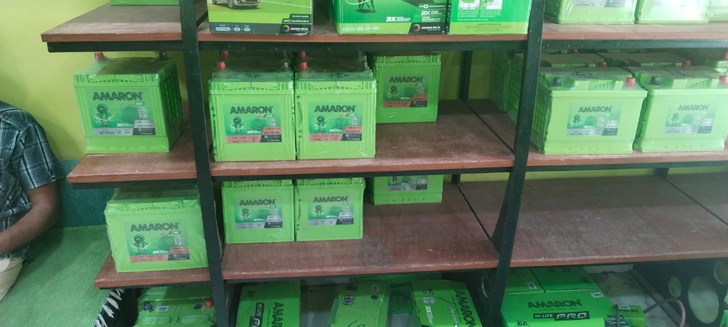 Fresh Amaron Batteries Stock Shelves