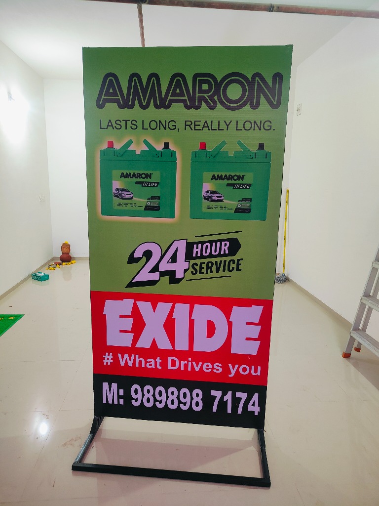 Amaron Exide 24 Hour Service Banner
